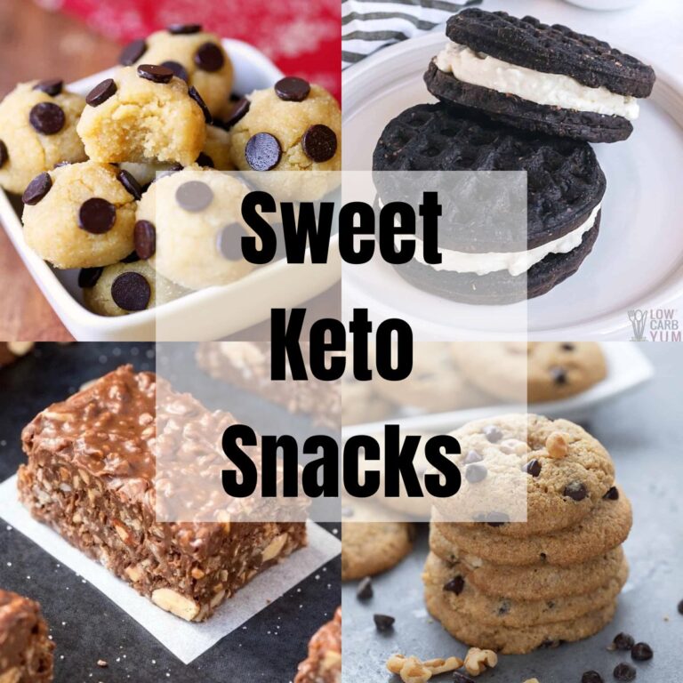21 Sweet Keto Snacks