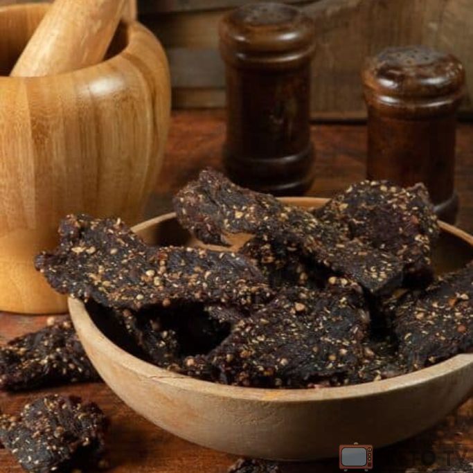 Biltong (South African dried, spiced meat)