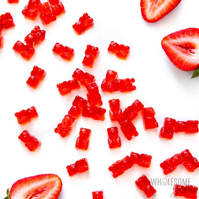 Strawberry Gummy Bears