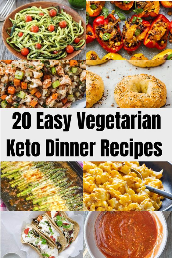 20 Vegetarian Keto Dinner Recipes – The Keto TV